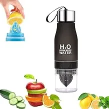 Fruit Infuser Water Bottle For Weightloss, Healthy Drinks, Gym, Sports, Fitness, Travel, And Diet, 650 Ml Tritan Detox Bottle With Holding Strap And Strainer Offers Stylish And Healthy Life Style