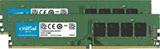 مجموعة ذاكرة الوصول العشوائي الحاسمة 16 جيجابايت (2 × 8 جيجابايت) DDR4 2400 ميجاهرتز CL17 ذاكرة سطح المكتب CT2K8G4DFS824A