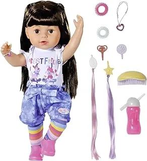 BABY Born Sister Brunette 43cm Doll with Accessories