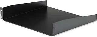 StarTech.com 2U Server Rack Mount Shelf - 15.7in Deep Steel Universal Cantilever Tray for 19