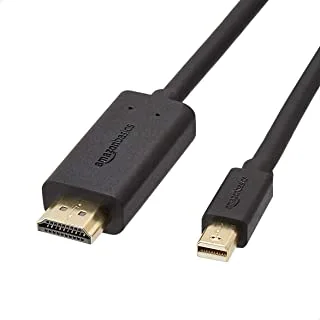 Amazon Basics Mini Displayport to HDMI cable - 15 Foot (4.5M)
