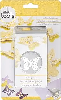 EK Tools Layering Paper Punch, Butterfly, New Package