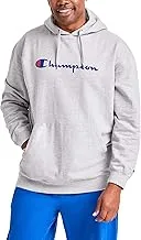 هودي رجالي من Champion Graphic Powerblend Fleece Hood بغطاء رأس من الصوف Graphic Powerblend