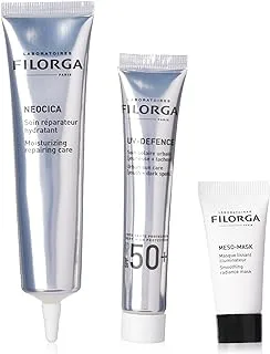 Filorga Protect Repair Illuminate Kit (Neocica 40ml + UV Defence 15ml + Meso Mask 7ml) Value Kit