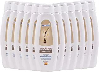 12 PCS Lavarov Keratin Shampoo for Damaged Hair, (12pcs x 750ml)