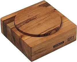 Tramontina Rost 15x15cm Flour Box in Mixed Jatoba Wood with Oil Finish