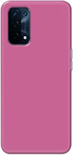 Khaalis Solid Color Purple matte finish shell case back cover for Oppo A74 5G - K208232