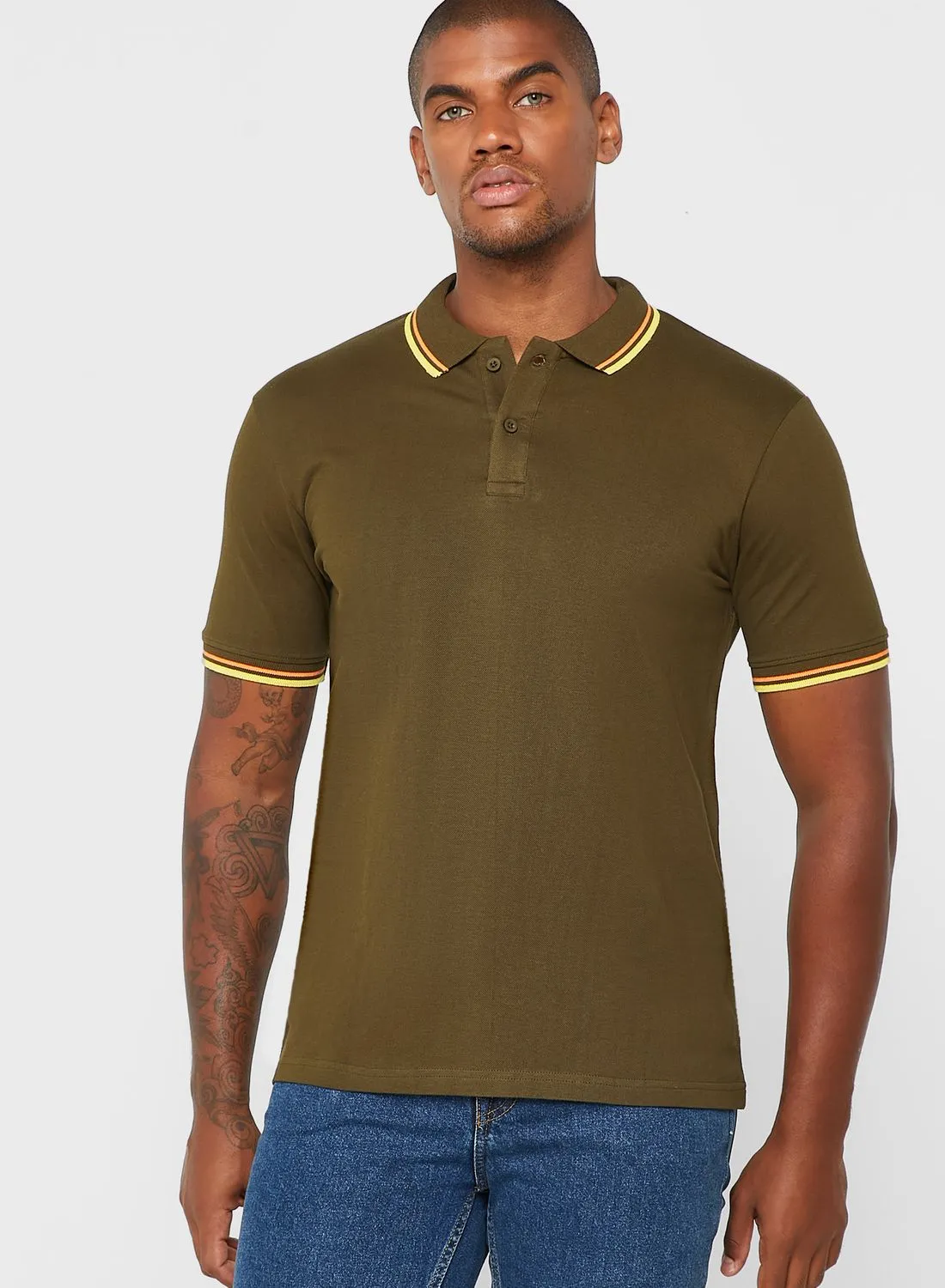 Seventy Five Tipping Polo Shirt