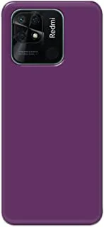 Khaalis Solid Color Purple matte finish shell case back cover for Xiaomi Redmi 10c - K208237