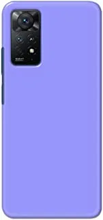 جراب خلفي بلون أزرق مطفأ اللمعة من خاليس لهاتف Xiaomi Mi Redmi Note 11 Pro 5G - K208243