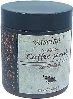 فازينا - مقشر القهوة الطبيعي للوجه والجسم 250 جم