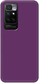 Khaalis Solid Color Purple matte finish shell case back cover for Xiaomi Redmi 10 - K208237