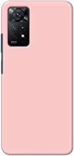Khaalis Solid Color Pink matte finish shell case back cover for Xiaomi Mi Redmi Note 11 Pro 5G - K208225