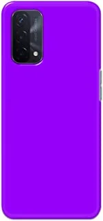 Khaalis Solid Color Purple matte finish shell case back cover for Oppo A74 - K208241
