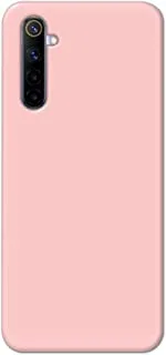 Khaalis Solid Color Pink matte finish shell case back cover for Realme 6 - K208225