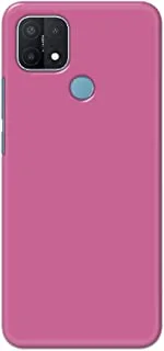 Khaalis Solid Color Purple matte finish shell case back cover for Oppo A15 - K208232