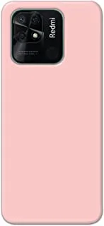 Khaalis Solid Color Pink matte finish shell case back cover for Xiaomi Redmi 10c - K208225