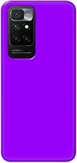 Khaalis Solid Color Purple matte finish shell case back cover for Xiaomi Redmi 10 - K208241