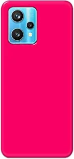 Khaalis Solid Color Pink matte finish shell case back cover for Realme 9 Pro Plus - K208231