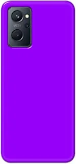 Khaalis Solid Color Purple matte finish shell case back cover for Realme 9i - K208241