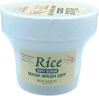 Roushun White Rice Water Exfoliating Face Mask 120g