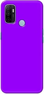 Khaalis Solid Color Purple matte finish shell case back cover for Oppo A53 - K208241
