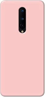 Khaalis Solid Color Pink matte finish shell case back cover for OnePlus 8 - K208225