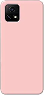 Khaalis Solid Color Pink matte finish shell case back cover for Vivo Y72 5G - K208225