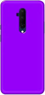 Khaalis Solid Color Purple matte finish shell case back cover for OnePlus 7T Pro - K208241