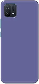 Khaalis Solid Color Blue matte finish shell case back cover for Oppo A16k - K208247