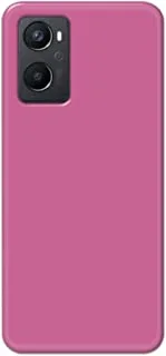 Khaalis Solid Color Purple matte finish shell case back cover for Oppo A96 - K208232