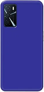 Khaalis Solid Color Blue matte finish shell case back cover for Oppo A16 - K208246