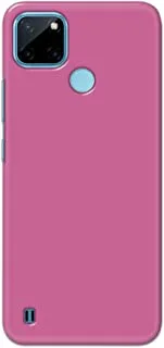 Khaalis Solid Color Purple matte finish shell case back cover for Realme C21Y - K208232