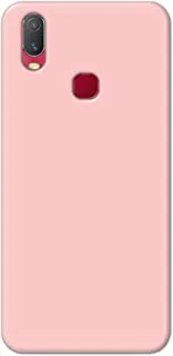 Khaalis Solid Color Pink matte finish shell case back cover for Vivo Y11 2019 - K208225