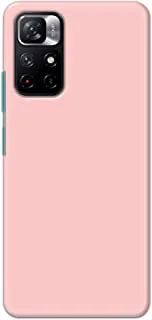 Khaalis Solid Color Pink matte finish shell case back cover for Xiaomi Mi Note 11T - K208225