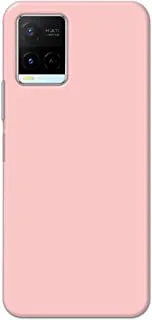Khaalis Solid Color Pink matte finish shell case back cover for Vivo Y21 2021 - K208225