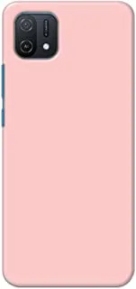 Khaalis Solid Color Pink matte finish shell case back cover for Oppo A16k - K208225
