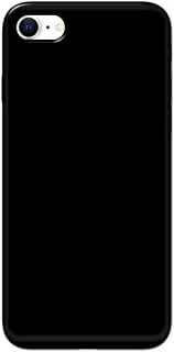 جراب خلفي بلون أسود غير لامع من Khaalis لهاتف Apple iPhone SE (2020) - K208224