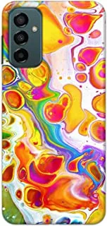 Khaalis Marble Print Multicolor matte finish designer shell case back cover for Samsung Galaxy M23 - K208222