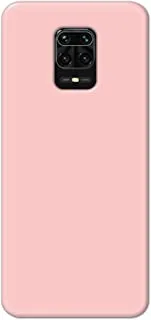 Khaalis Solid Color Pink matte finish shell case back cover for Xiaomi Redmi Note 9 Pro - K208225