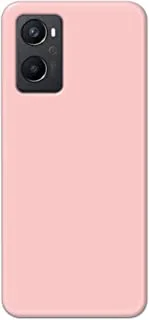 Khaalis Solid Color Pink matte finish shell case back cover for Oppo A96 - K208225