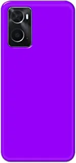 Khaalis Solid Color Purple matte finish shell case back cover for Oppo A76 - K208241