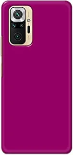 Khaalis Solid Color Purple matte finish shell case back cover for Xiaomi Redmi Note 10 Pro - K208234