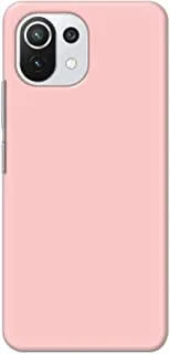 Khaalis Solid Color Pink matte finish shell case back cover for Xiaomi Mi 11 Lite NE 5G - K208225