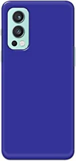 Khaalis Solid Color Blue matte finish shell case back cover for OnePlus Nord 2 5G - K208246