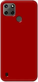 Khaalis Solid Color Red matte finish shell case back cover for Realme C25Y - K208228