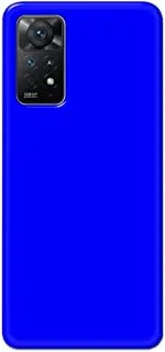 جراب خلفي بلون أزرق مطفأ اللمعة من خاليس لهاتف Xiaomi Redmi Note 11 Pro Plus - K208245