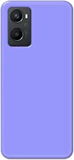 Khaalis Solid Color Blue matte finish shell case back cover for Oppo A96 - K208243