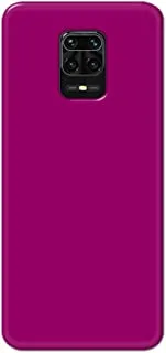 Khaalis Solid Color Purple matte finish shell case back cover for Xiaomi Redmi Note 9 Pro - K208234