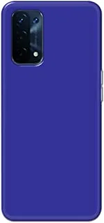 Khaalis Solid Color Blue matte finish shell case back cover for Oppo A74 5G - K208246